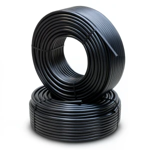 HDPE Pipes PE 63 Pressure 10 Bar Outside Diameter 25 mm Thickness 2.3 mm Black