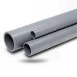 مواسير UPVC الوطني جدول 40 مقاس 4 إنش سمك 6.02 مم لون رمادي