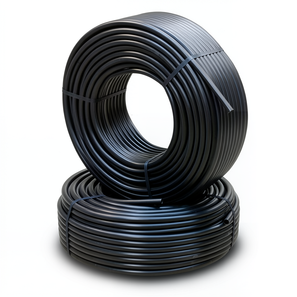 أنابيب HDPE الراجحي PE 80 ضغط 16 بار قطر خارجي 16 مم سمك 2 مم لون أسود