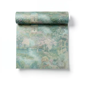 Italian Wall Decoration Multi-colored, Length 10 m, Width 0.73 m, Model 27043