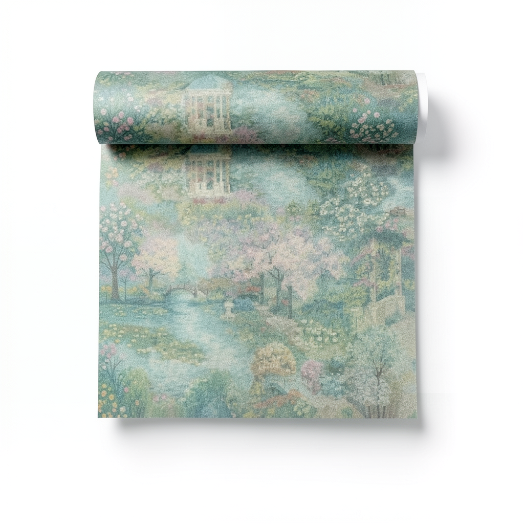 Italian Wall Decoration Multi-colored, Length 10 m, Width 0.73 m, Model 27043