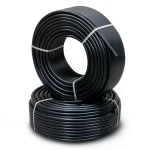 Al-Rajhi HDPE Pipes PE 63 Pressure 15.9 Bar OD 125 mm Thickness 17.1 mm Black