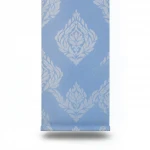 German Wallpaper, Blue Color, Length 10 m, Width 0.53 m, Model: 10060-44