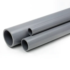 UPVC Pipes Schedule 40 Size 6 Inch Thickness 7.11 mm Gray