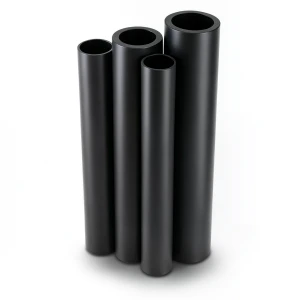 مواسير HDPE الراجحي PE 80 ضغط 12.5 بار قطر خارجي 250 مم سمك 22.7 مم لون أسود