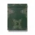 Italian wallpaper, dark green color, patterned design, size 10 m x 0.70 m, model 13034