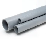 UPVC Pipes National Kham Schedule 80 Size ½ Inch Thickness 3.73 mm Gray