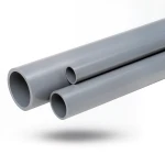 مواسير UPVC مقاس ¼ 1 إنش جدول 80 سمك 4.85 مم لون رمادي