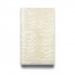 Patterned wall paper, length 10 m, width 0.70 m, beige color, model 13027