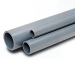 مواسير UPVC مقاس 2 ½ إنش جدول 80 سمك 7.01 مم لون رمادي