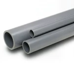 UPVC Pipe National Schedule 80 Size 3 Inch Thickness 7.62 mm Weight 2.91 kg/m Gray