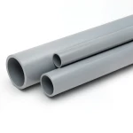 مواسير UPVC جدول 80 مقاس 4 إنش سمك 8.56 مم لون رمادي