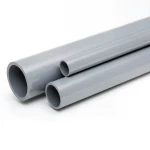 مواسير UPVC الوطني جدول 80 مقاس 8 إنش سمك 12.7 مم لون رمادي