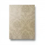 Italian Wall Covering, size 10m x 0.73m, Light Brown Color, Model 25009