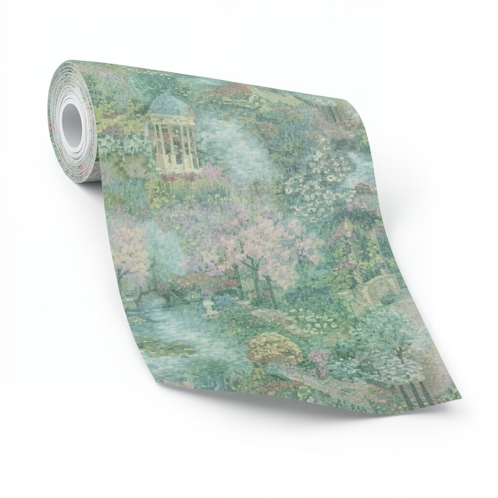 Italian Wall Decoration Multi-colored, Length 10 m, Width 0.73 m, Model 27043