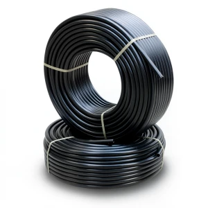 أنابيب HDPE PE 100 ضغط 20 بار قطر خارجي 40 مم سمك 4.5 مم لون أسود