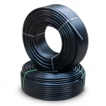 أنابيب HDPE PE 80 ضغط 16 بار قطر خارجي 63 مم سمك 7.1 مم لون أسود
