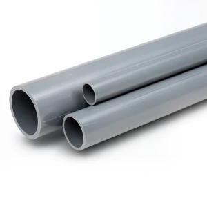 مواسير UPVC جدول 40 مقاس 6 إنش سمك 7.11 مم لون رمادي