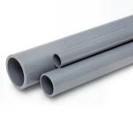 UPVC Pipes National Kham Schedule 80 Size ½ Inch Thickness 3.73 mm Gray