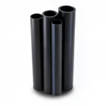مواسير HDPE لانظمه الرى شركه الراجحي PE 80 ضغط 16 بار قطر خارجي 280 مم سمك 31.3 مم لون اسود