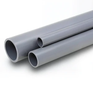 مواسير UPVC مقاس 2 ½ إنش جدول 80 سمك 7.01 مم لون رمادي