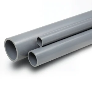 مواسير UPVC الوطني جدول 80 مقاس 8 إنش سمك 12.7 مم لون رمادي