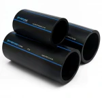 أنابيب HDPE السعودي  PE 80 ضغط 12.5 بار قطر خارجي 20 مم سمك 2 مم لون اسود