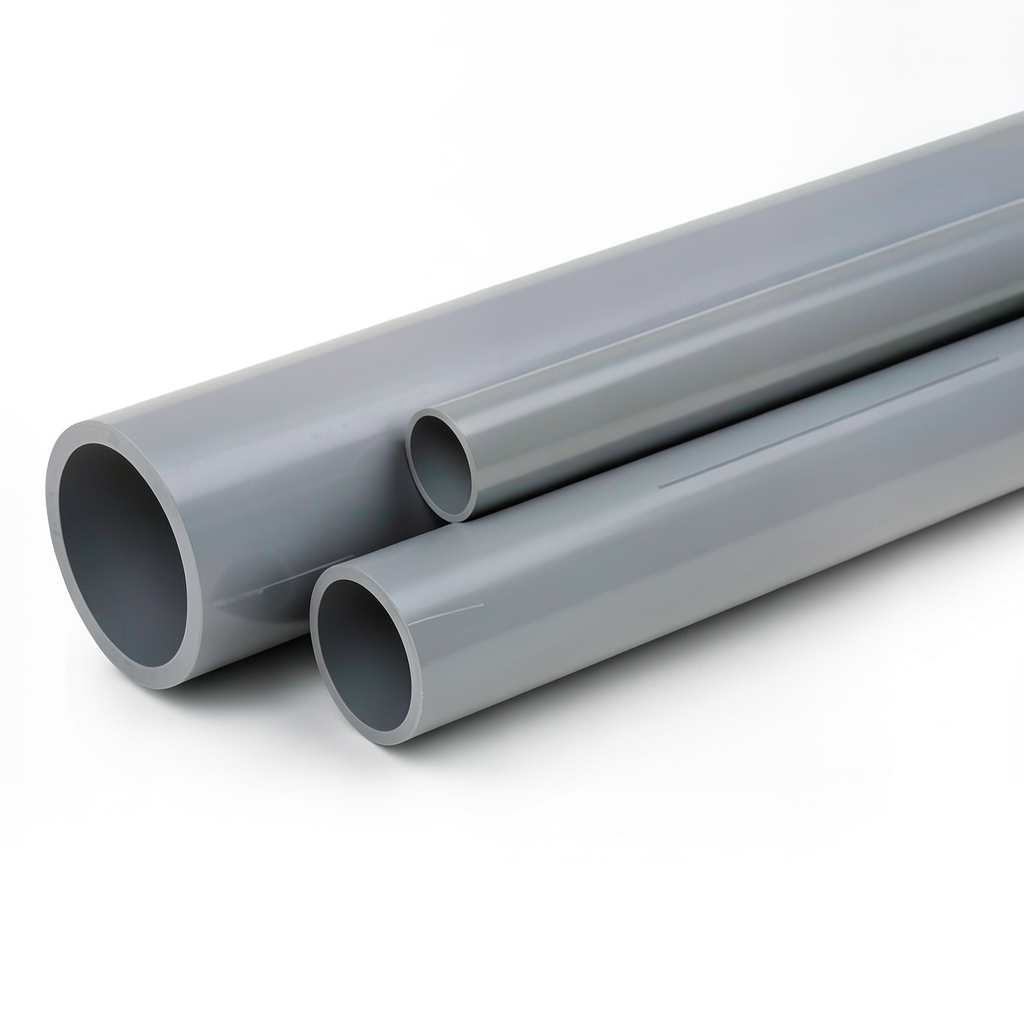 UPVC Pipes Outside Diameter 40 mm Thickness 1.8 mm Gray