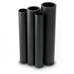 HDPE Pipes PE 100 Pressure 20 Bar 140 mm OD Thickness 15.7 mm Black