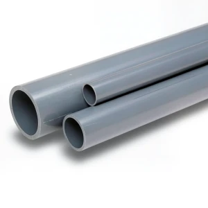 مواسير UPVC جدول 40 مقاس 6 إنش سمك 7.11 مم لون رمادي