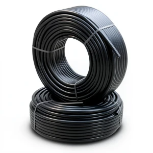 HDPE Pipes PE 80 Pressure 16 Bar Outer Diameter 20 mm Thickness 2.3 mm Black