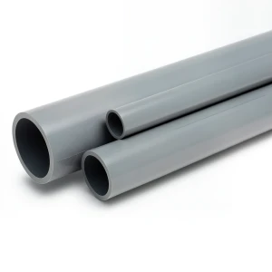 UPVC Pipes National Kham Schedule 80 Size 1 Inch Thickness 4.55 mm Gray Colour