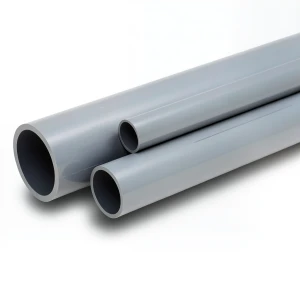 UPVC Pipes Schedule 80 Size 2 Inch Thickness 5.54 mm Gray