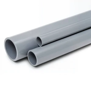 مواسير UPVC الوطني جدول 80 مقاس 5 إنش سمك 9.52 مم لون رمادي