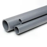 أنابيب UPVC جدول 80 مقاس 6 إنش سمك 10.97 مم لون رمادي