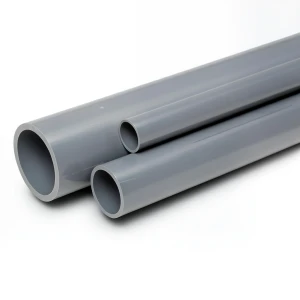 أنابيب UPVC جدول 80 مقاس 6 إنش سمك 10.97 مم لون رمادي