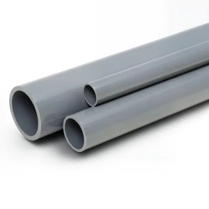 مواسير UPVC الوطني جدول 80 مقاس 8 إنش سمك 12.7 مم لون رمادي