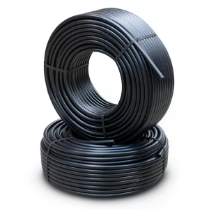 أنابيب HDPE PE 80 ضغط 16 بار قطر خارجي 75 مم سمك 8.4 مم لون أسود