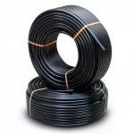 أنابيب HDPE الراجحي  PE 80 ضغط 12.5 بار قطر خارجي 63 مم سمك 5.8 مم لون اسود