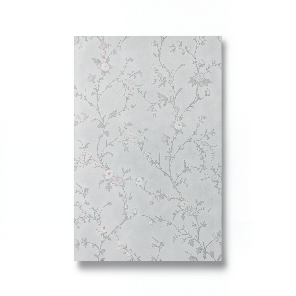 Italian Wall Decoration 10m x 0.73m Pale Grey, Model 27052