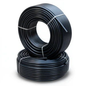 HDPE Pipes PE 100 Pressure 20 Bar Outer Diameter 90 mm Thickness 10.1 mm Black