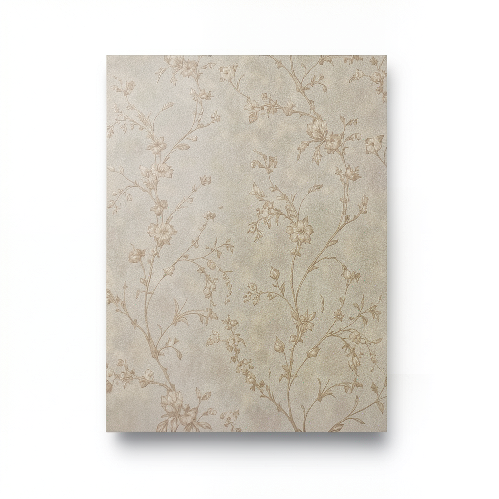 Italian Wallpaper 10m x 0.73m Light Brown Color, Model 27053
