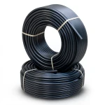 Al-Rajhi HDPE Pipes PE 80 Pressure 16 Bar Outer Diameter 32 mm Thickness 3.6 mm Black