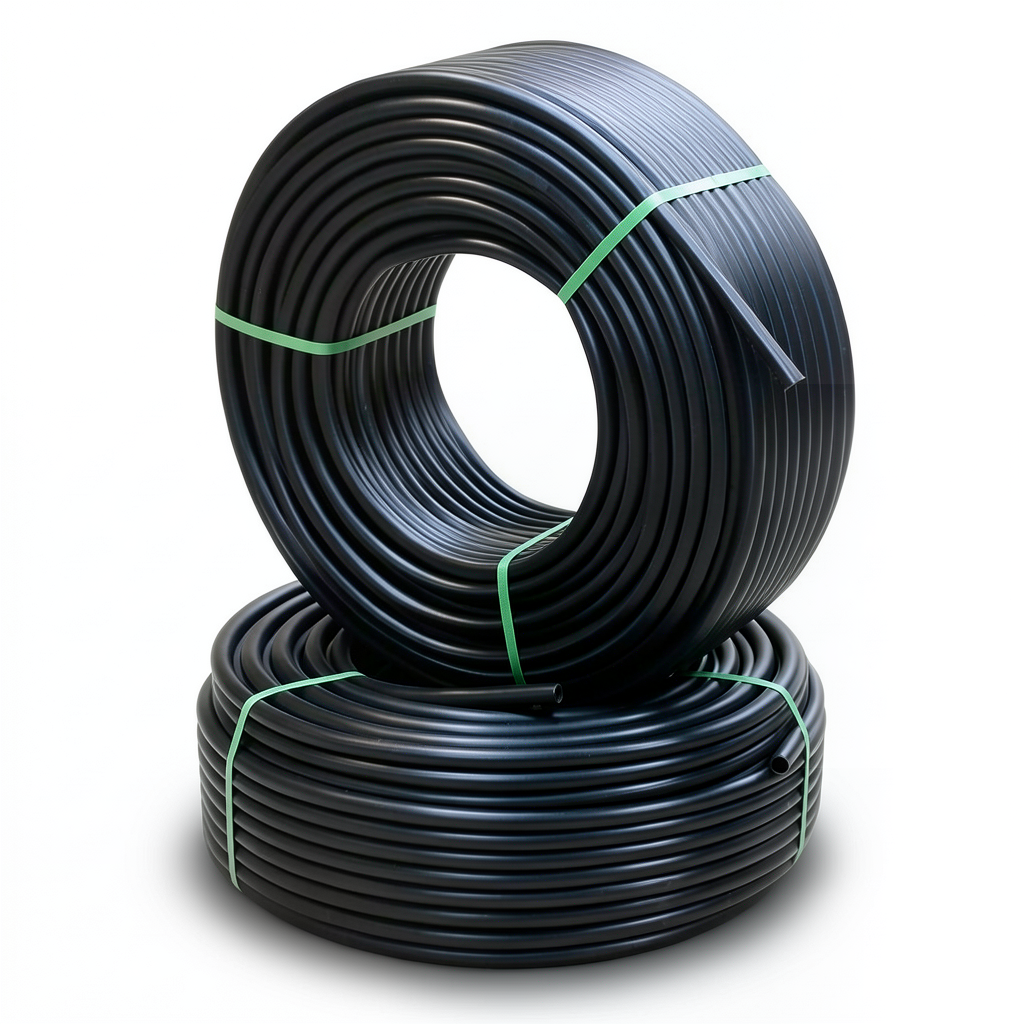 Al-Rajhi HDPE Pipes PE 100 Pressure 20 Bar Outer Diameter 110 mm Thickness 12.3 mm Black