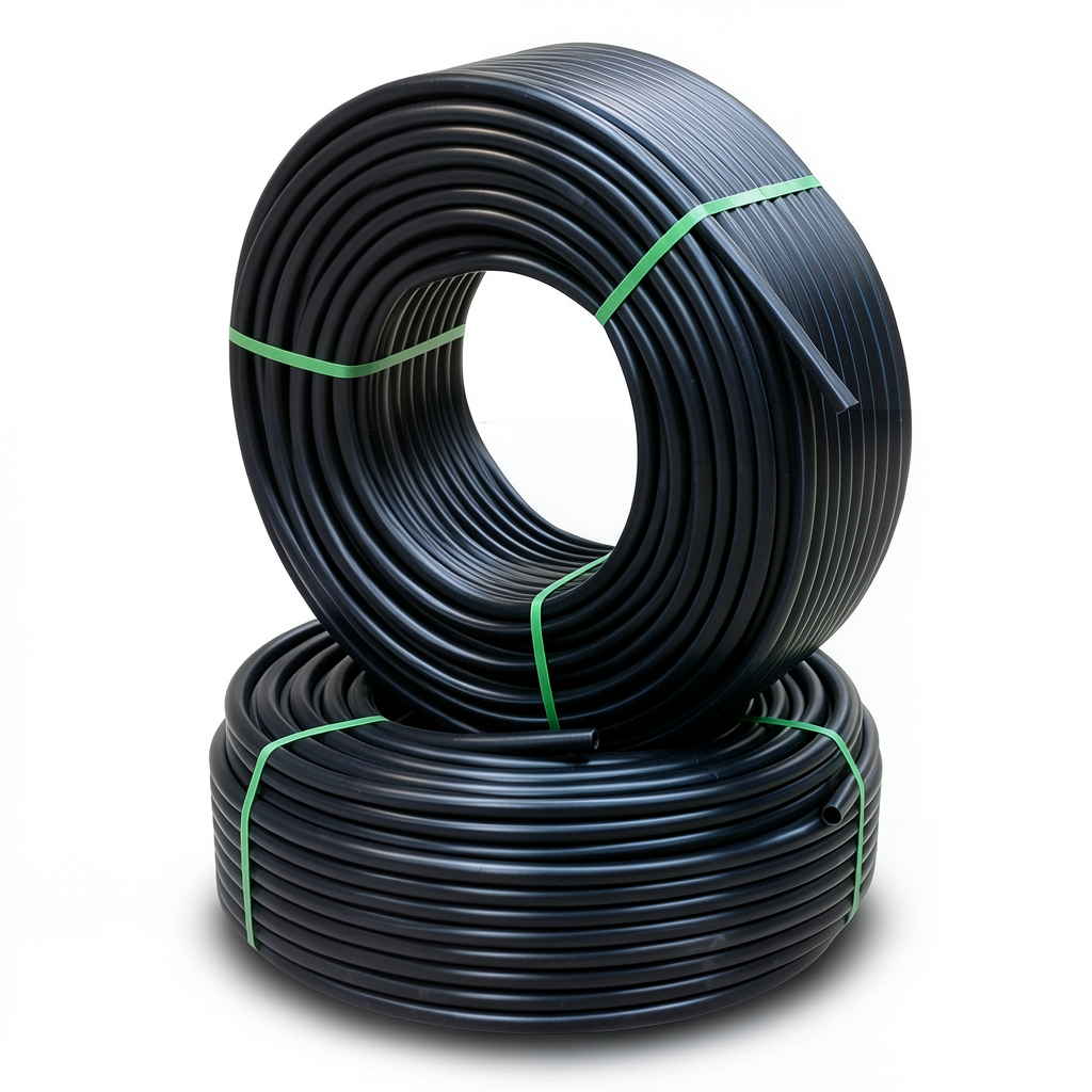 Al-Rajhi HDPE Pipes PE 80 Pressure 16 Bar Outer Diameter 125 mm Thickness 14 mm Black