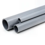 UPVC Pipes Outside Diameter 125 mm Thickness 2.5 mm Gray