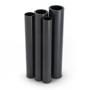 مواسير HDPE PE 80 ضغط 16 بار قطر خارجي 140 مم سمك 15.7 مم لون أسود