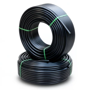 أنابيب HDPE PE 100 ضغط 20 بار قطر خارجي 90 مم سمك 10.1 مم لون أسود