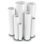 مواسير UPVC ضغط اسمي 16 بار قطر خارجي 16 مم سمك 1.2 مم لون أبيض