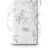 German Wallpaper Leaf-Patterned 10 x 0.53 m Light Gray - Image 1